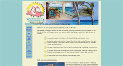 Desktop Screenshot of bellevuebeachbonaire.com